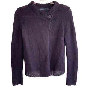 French Connection Mohair Sweater Cardigan